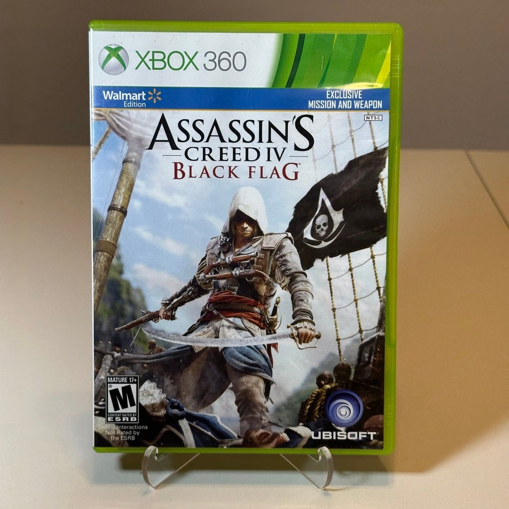 Ubisoft Assassin's Creed IV Black Flag Xbox 360 TESTED Walmart Edition